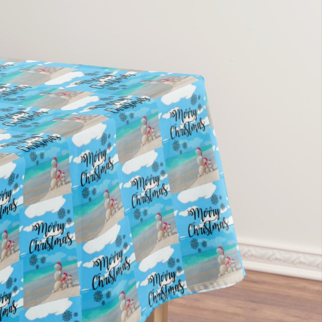 Mesa Toalha de Natal, Feliz Natal (Posição Original)