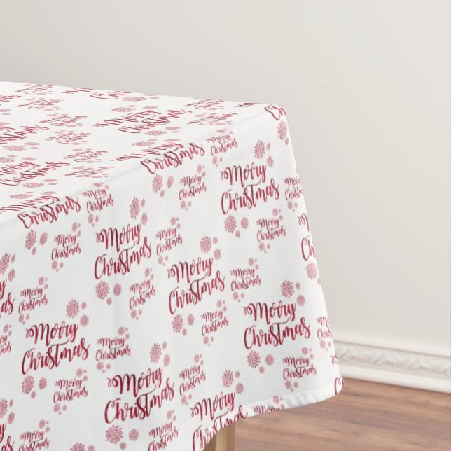 Mesa Toalha de Natal, Feliz Natal (Posição Original)