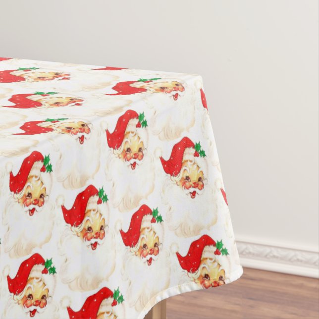 Mesa Toalha de Natal, Papai Noel (Posição Original)