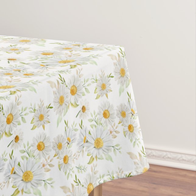 Mesa Toalha Floral de Margaridas (Posição Original)