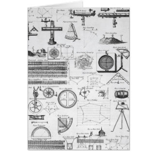 Mesas de cartões de exame