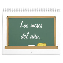Meses no calendário espanhol