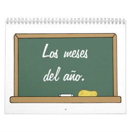 Meses no calendário espanhol