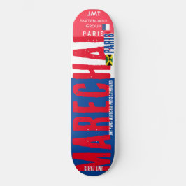 MESMO JMT PARIS 8, 1/4", skateboard Deck