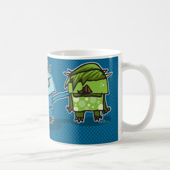 Mesmo os monstro obtêm a caneca triste (Direita)