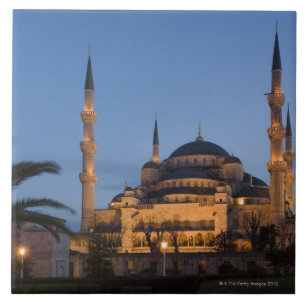 Mesquita azul, área de Sultanhamet, Istambul,