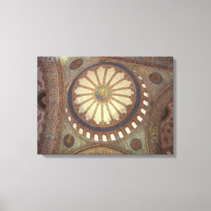Mesquita azul canvas de Istambul interior, Turquia