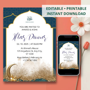 Mesquita da marinha irlandesa de convite jante ram