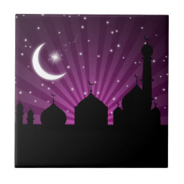 Mesquita Silhoule Purple Night