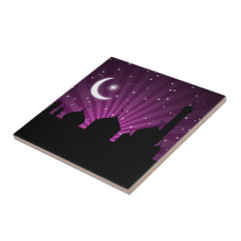 Mesquita Silhoule Purple Night