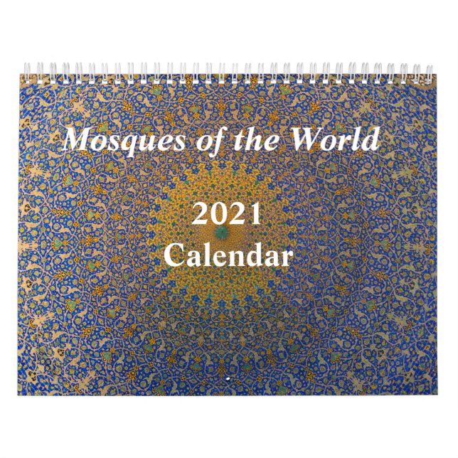 "Mesquitas do Mundo" Calendário de 2021 (Capa)