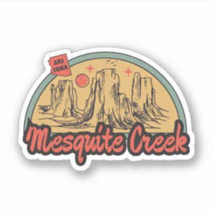Mesquite Creek, Arizona Adesivo