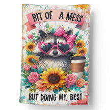 Mess Raccoon Vibes Apenas