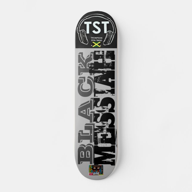 MESSIAS NEGRO Skateboard (Frente)