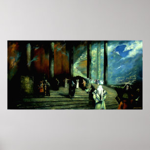 Messias - poster (pintura a óleo por Ghenadie