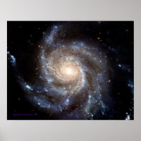 Messier 101 - Poster redimensionável