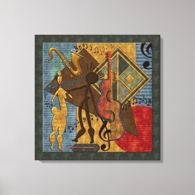 Mestrados Scat Canvas série Jazz (Frente)