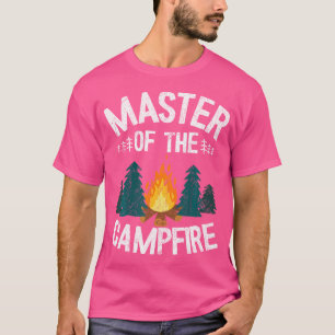 Mestre Da Camisa De Escoteiro De Campfire Fora De