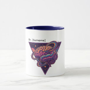 Mestre da Mente - Caneca Personalizada do Dr. [Nom