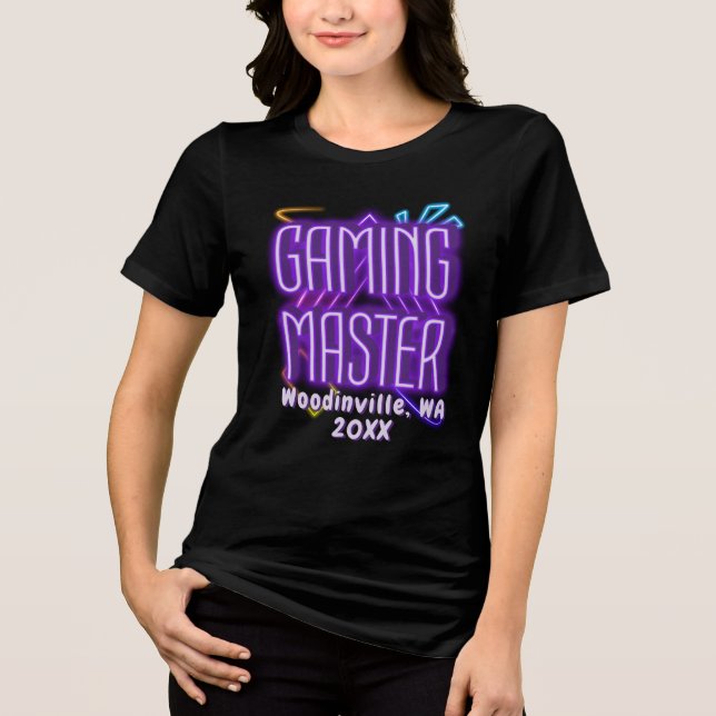 Mestre de Jogos Personalizado para Nome da Data da (Frente)