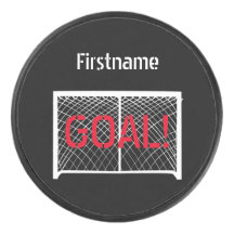 Meta de hóquei - Gelo Black Personalizado