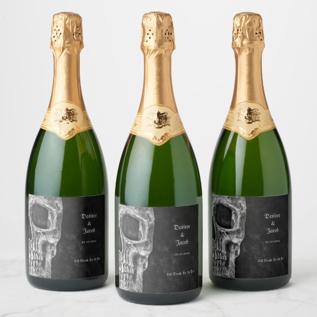 Metade Gótica, Legal, Negra E Grunge Branco (Garrafas)