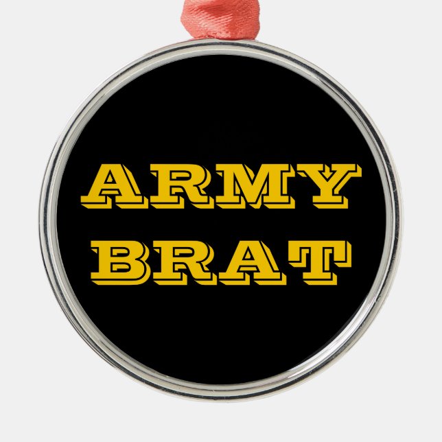 Metal Brat da Força Aérea de Ornamento (Frente)