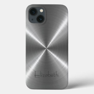 Metal de aço inoxidável de prata