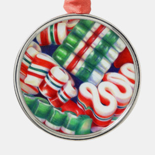 Metal DOCINHO DE FITA Ornamento Redondo Premium