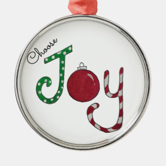Metal Escolher ornamento de Joy