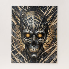 Metal Geométrico Man Jigsen Quebra-cabeça