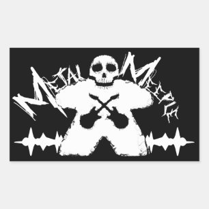 Metal Meeple - etiqueta