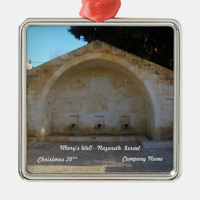 Metal O ornamento bom de Mary (Frente)