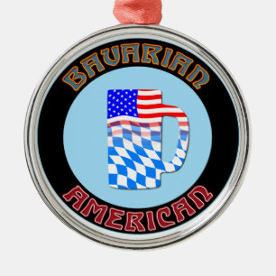 Metal Ornamento americano bávaro da caneca de cerveja