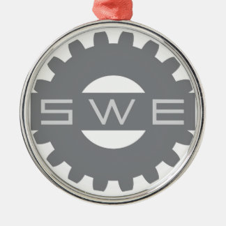 Metal Ornamento cinzento de SWE (sociedade de