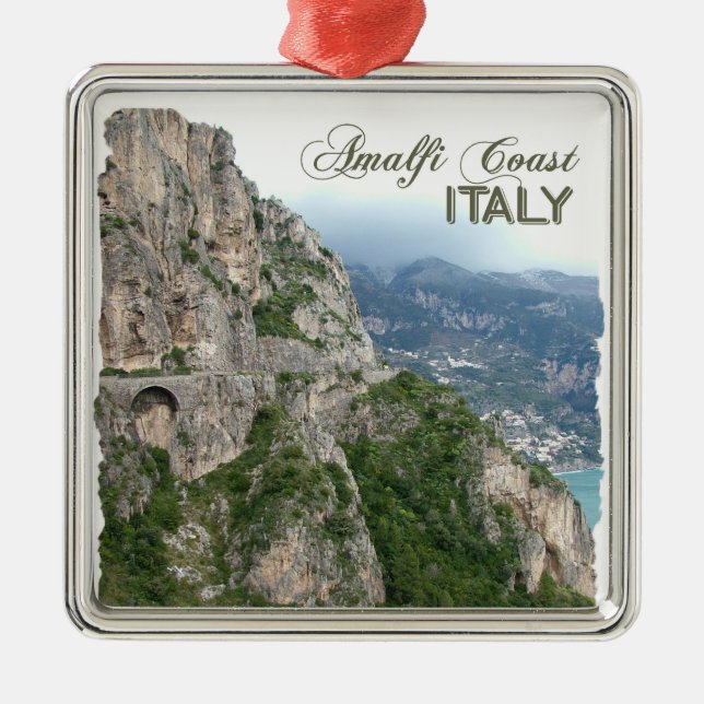 Metal Ornamento da costa de Amalfi (Frente)