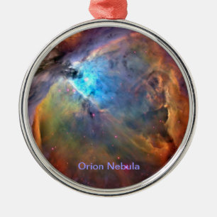 Metal Ornamento da Galáxia Espacial de Orion Nebula