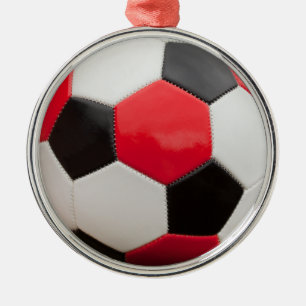 Metal Ornamento de Bola de Futebol