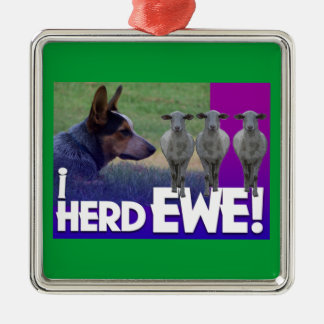 METAL ORNAMENTO DE CACHORRO AUSTRALIANO EU HERD EWE