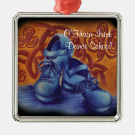 Metal Ornamento de Calçados Duros azuis