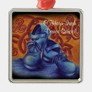 Metal Ornamento de Calçados Duros azuis