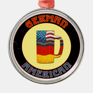 Metal Ornamento de Canecas de cerveja Alemão Americano