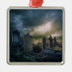 Metal Ornamento de cemitério gótico