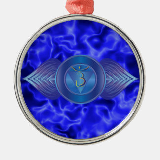 Metal Ornamento de Chakra do terceiro olho