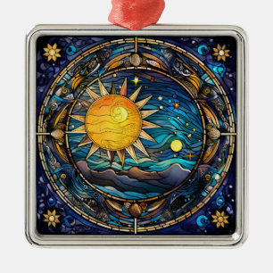 Metal Ornamento de corpos celestes