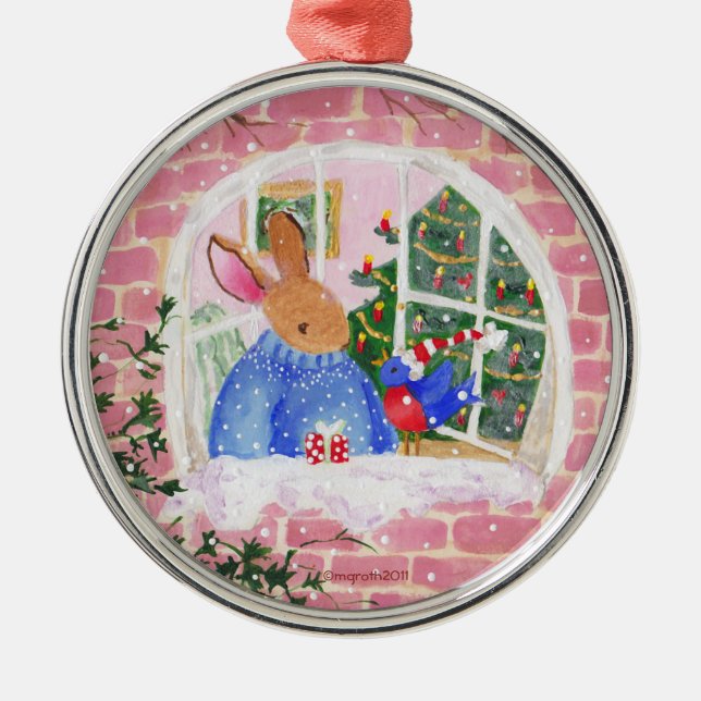 Metal ornamento de entrega especial (Frente)