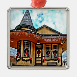 Metal Ornamento de Estação NewHope