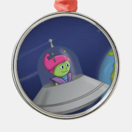 Metal Ornamento de Feriado Elementar da Terra