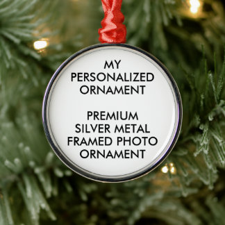 Metal ORNAMENTO DE FOTO DE PRÊMIO Personalizado Personal