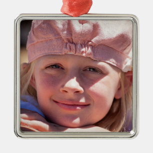 METAL ORNAMENTO DE FOTO PERSONALIZADO